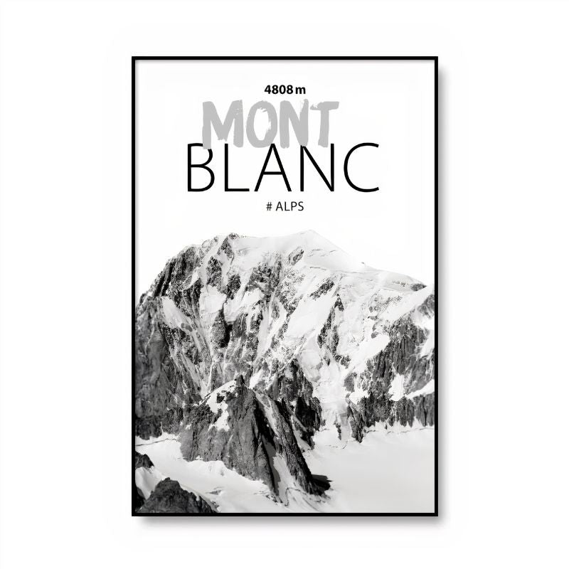 TableauMontBlanc toile