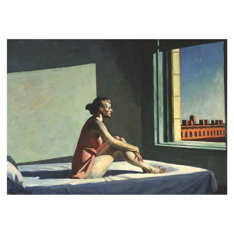 TableauMorningSun-EdwardHopper toile