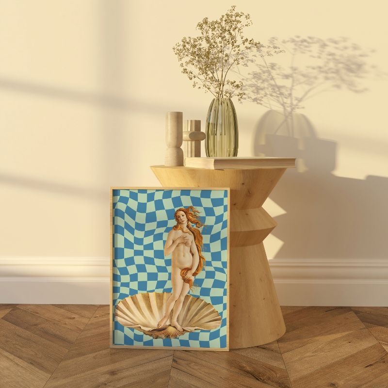 TableauNaissancedeVenusPopArt parquet