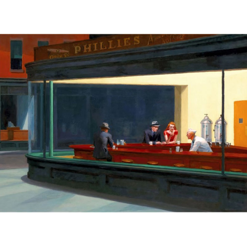 TableauNighthawks-EdwardHopper toile