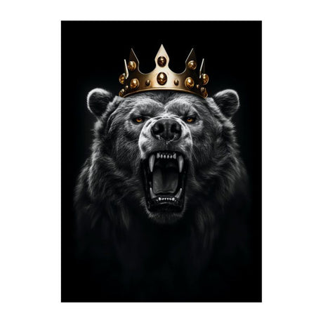 TableauOursRoietsaCouronne toile