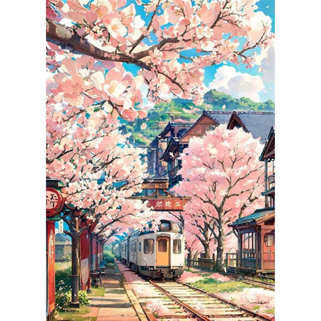 Tableau Paysage Japonais Anime toile 3