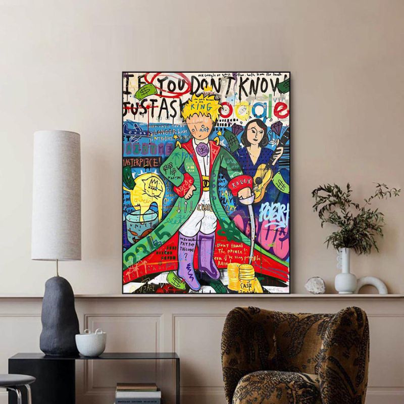 TableauPetitPrinceStreetArt salon