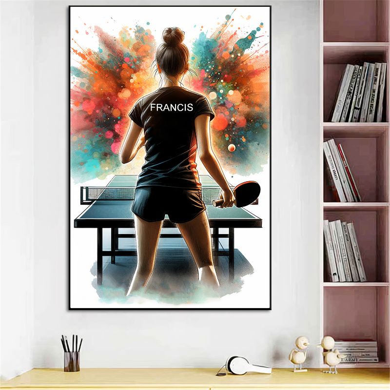 TableauPingPongFemininStreetArt bureau