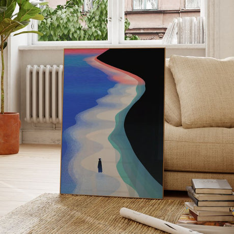 TableauPlageAbstraite canape