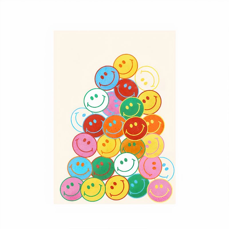 TableauPsychedeliquePopRetro toile 1