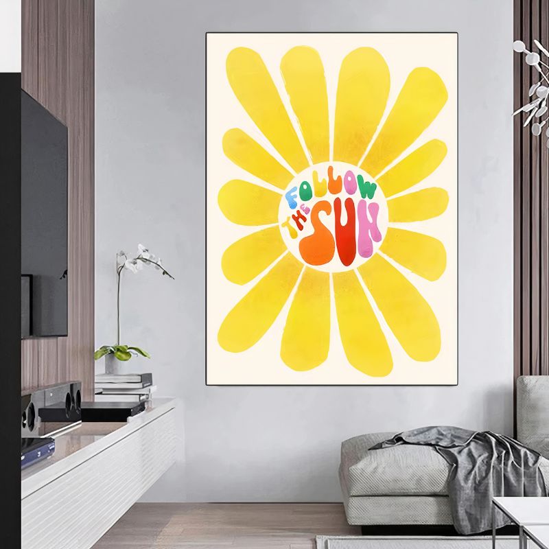 TableauPsychedeliquePopRetro salon