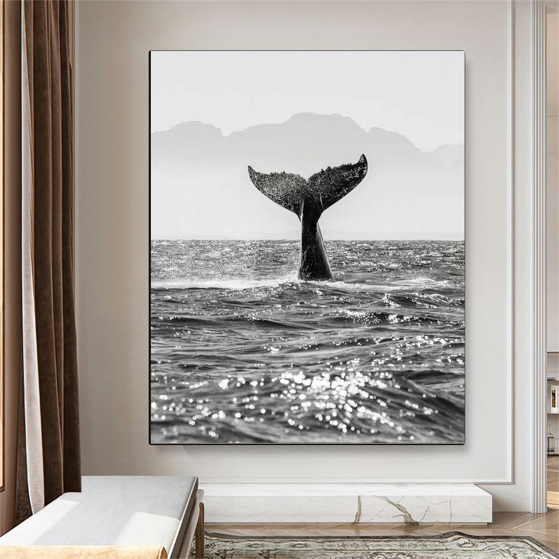 TableauQueuedeBaleine mural