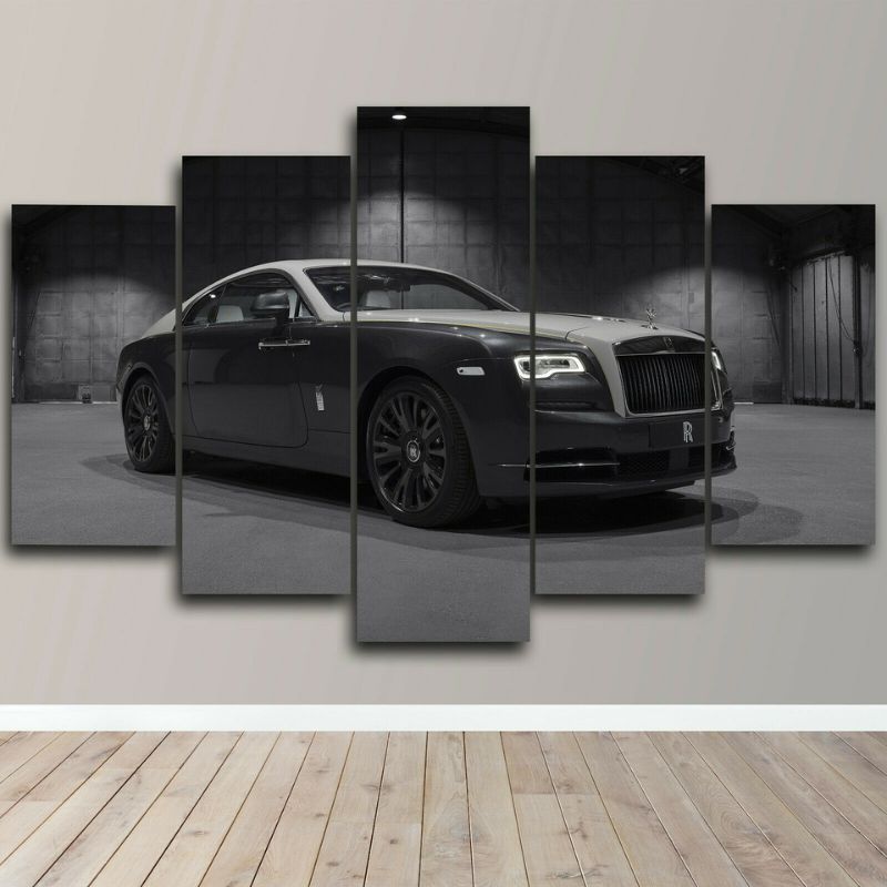 TableauRollsRoyceWraith mural