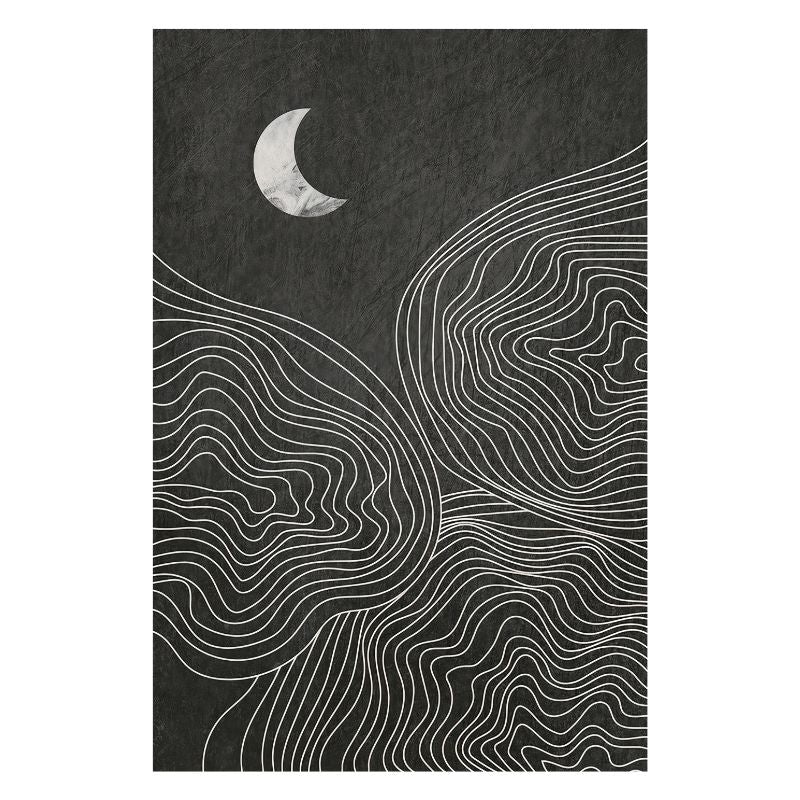 TableauSoleiletLuneAbstraits toile 2