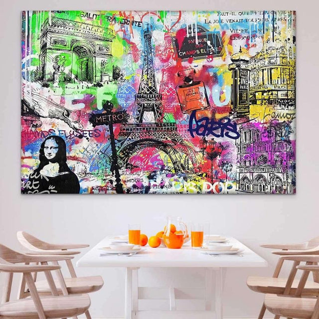 Tableau Street Art Paris