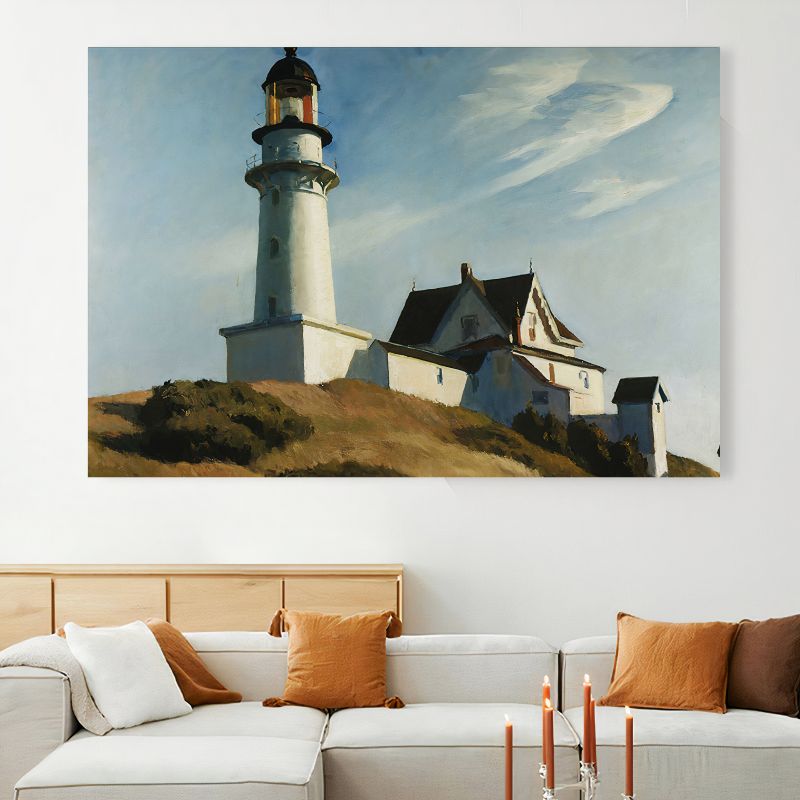 TableauTheLighthouseattwoLight-EdwardHopper canape