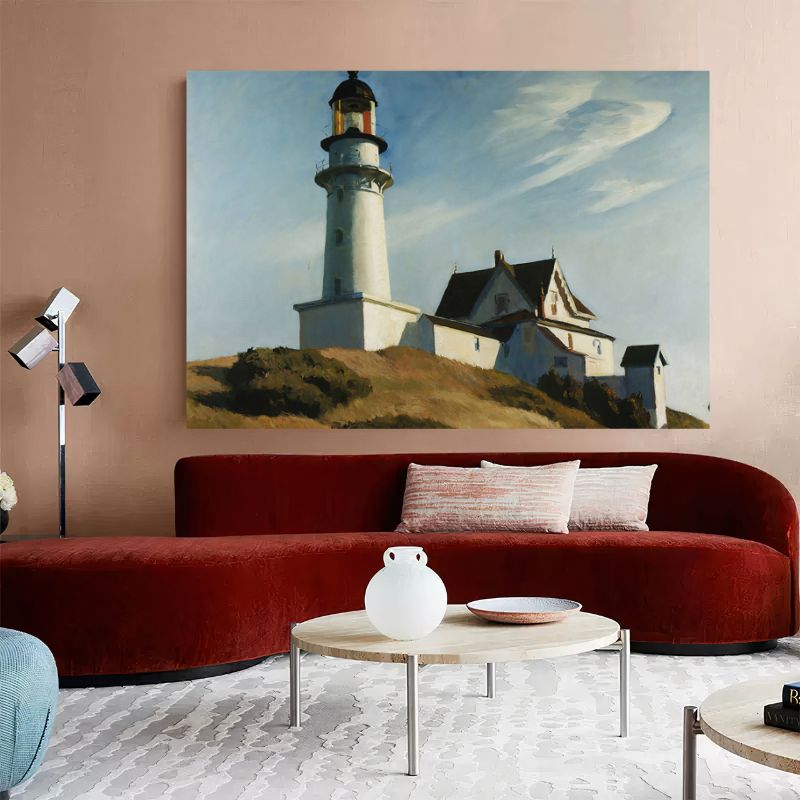 TableauTheLighthouseattwoLight-EdwardHopper canape