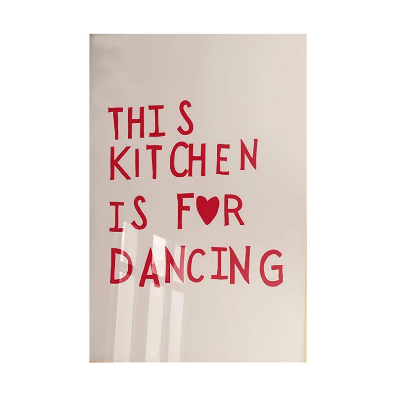 TableauThisKitchenisforDancing toile