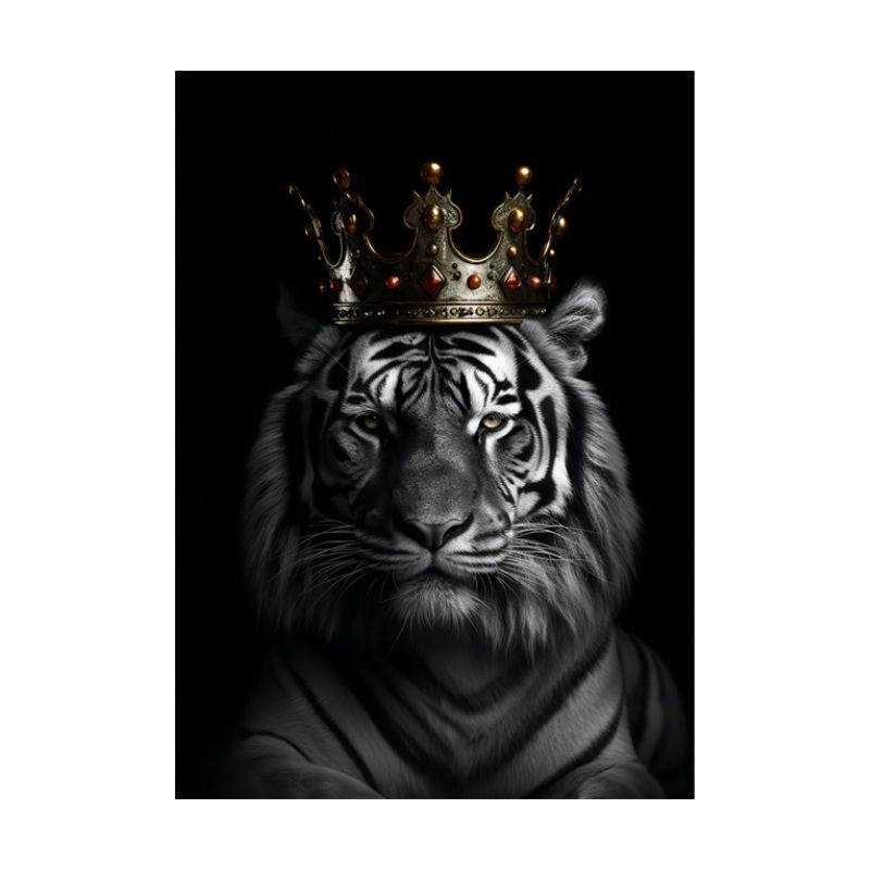 TableauTigreRoietsaCouronne toile