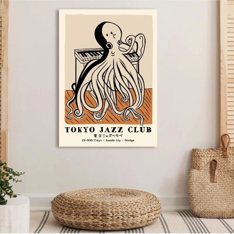Tableau Tokyo Jazz Club mural