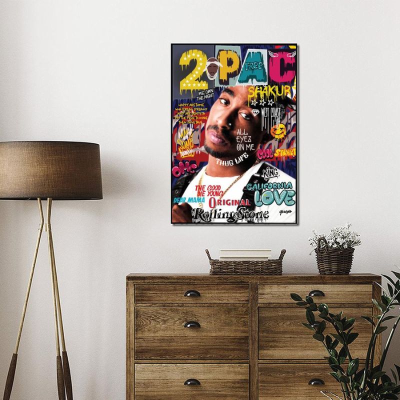 TableauTupacStreetArt mur