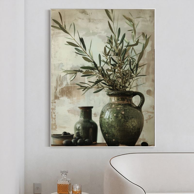 TableauVaseetOlivierMediterraneen canape