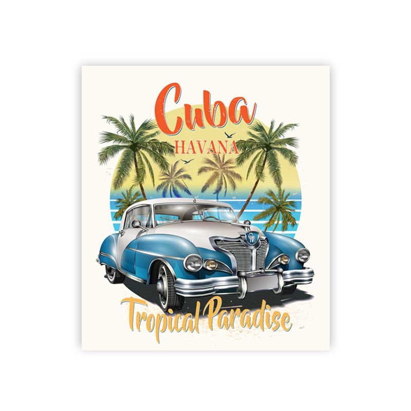 TableauVoituredeCuba toile 2