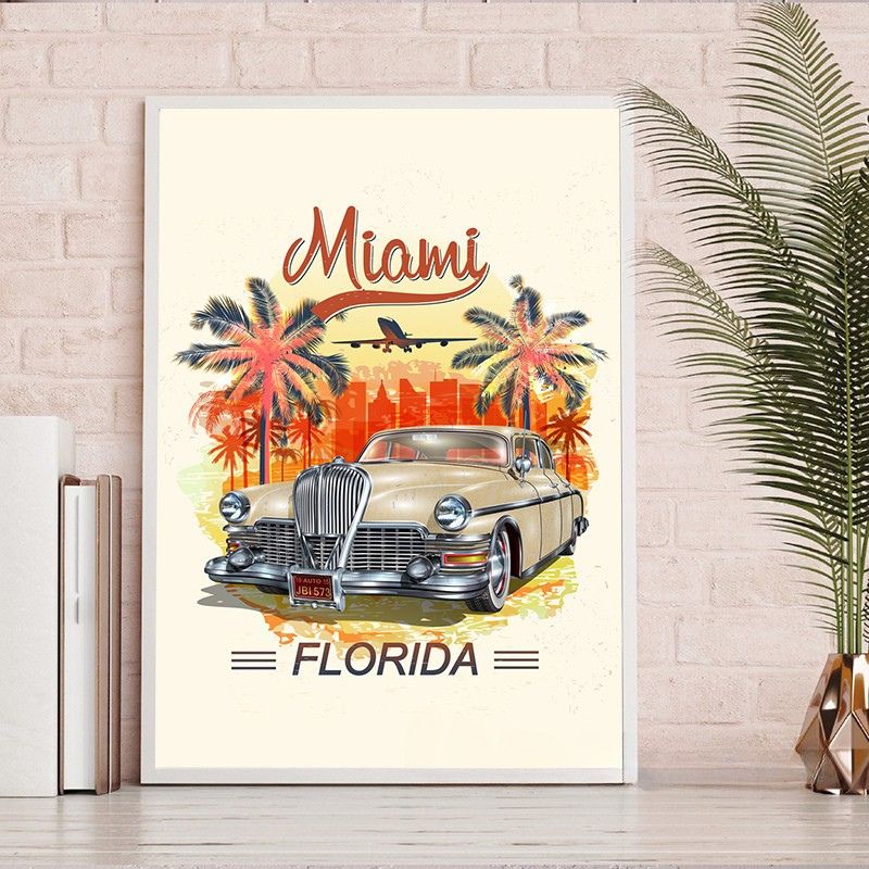 TableauVoituredeCuba pose