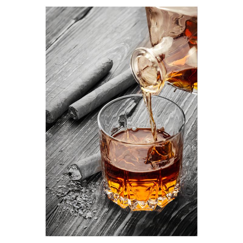 TableauWhiskyetCigare toile 2