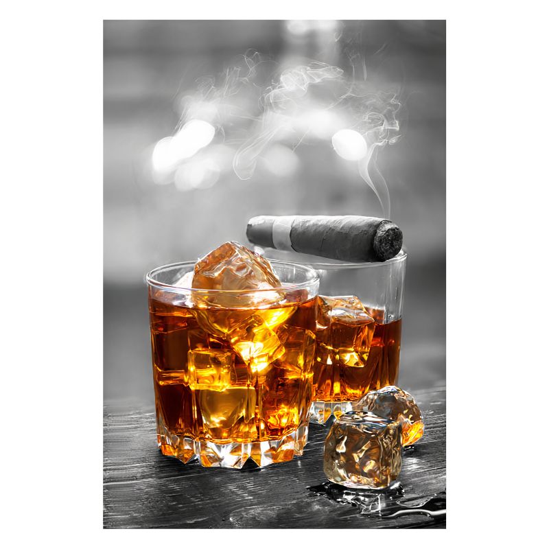 TableauWhiskyetCigare toile 1