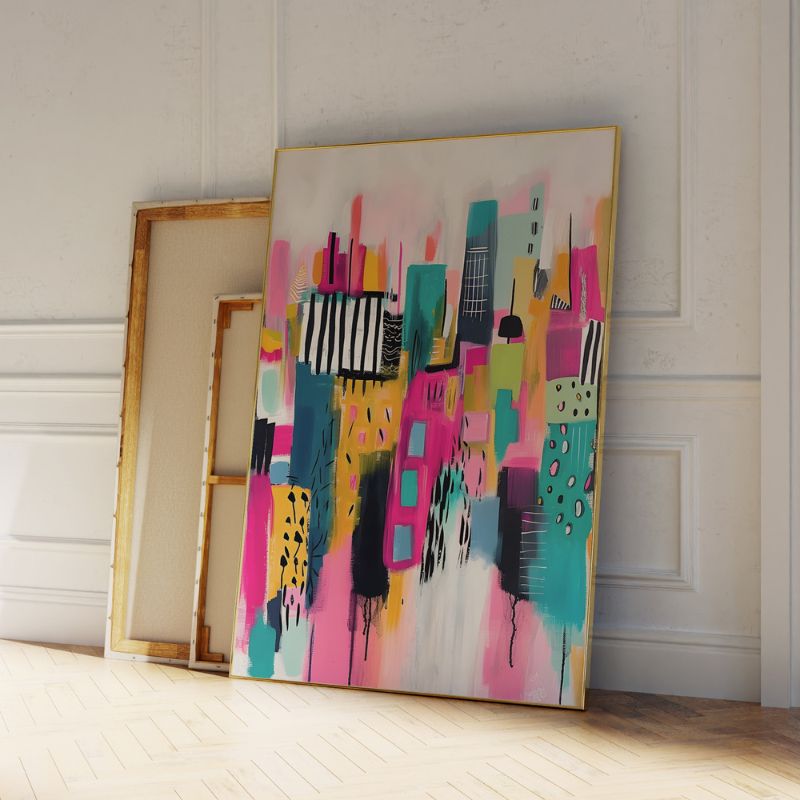 Tableauabstraitville pose