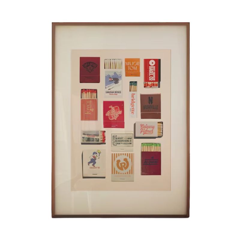 Tableauallumette toile