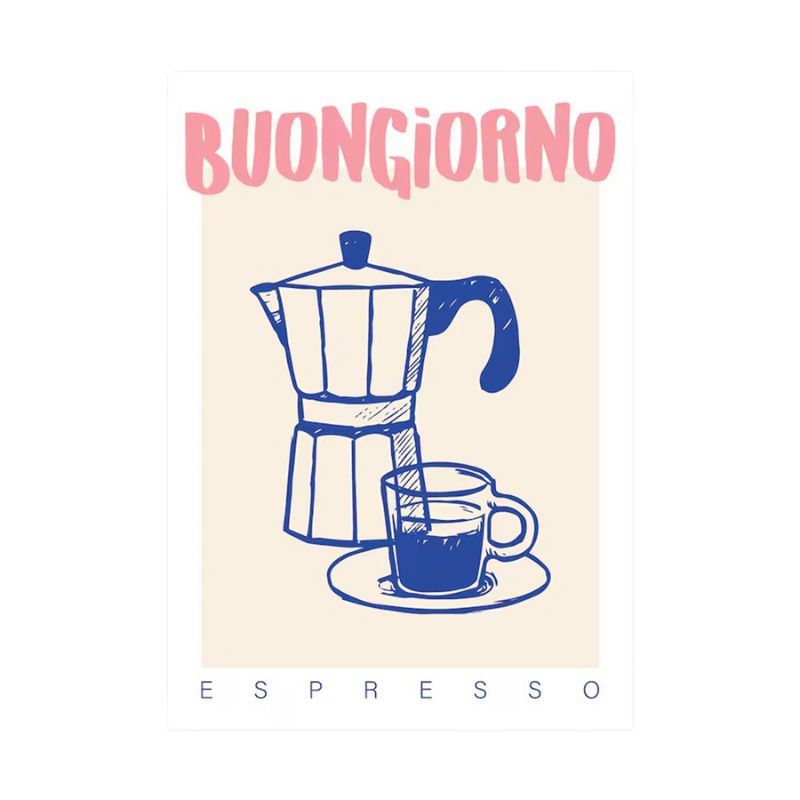 Tableaubuongiornoexpresso toile