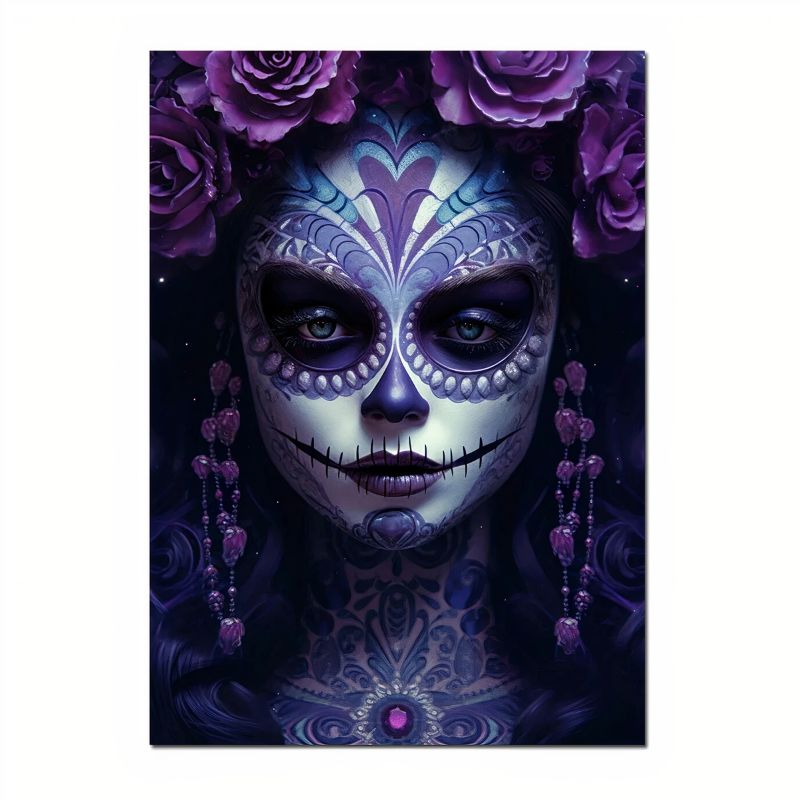 Tableaucatrina_artdujourdesmortsmexicain toile 2