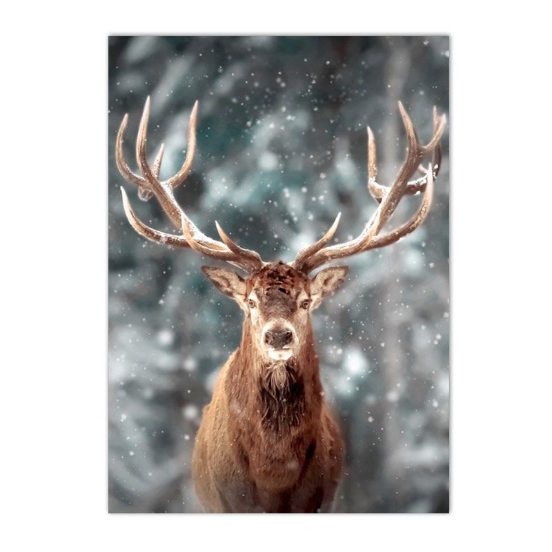 Tableau Déco Cerf toile