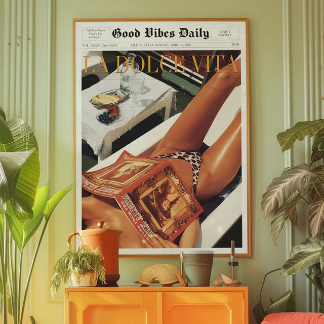 Tableaujourneefarniente mural