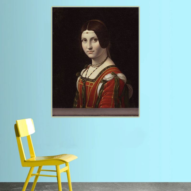 TableaulaBelleFerronniere-LeonarddeVinci mur