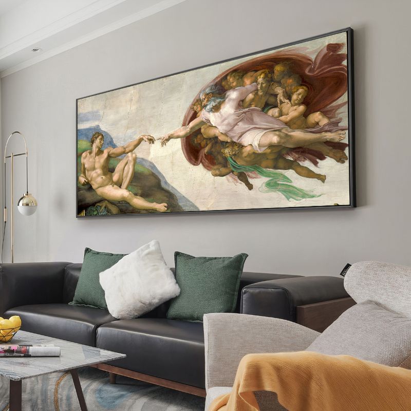 TableaulaCreationd_AdamdeMichelAnge salon