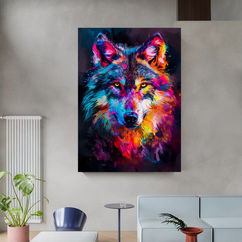 Tableauloupstreetart canape