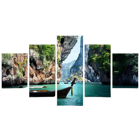 Tableau railay thailande toile
