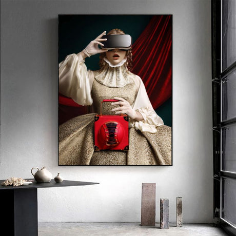 Tableaurenaissancevirtuelle couloir