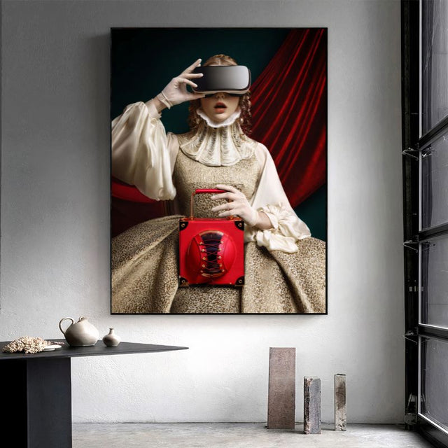 Tableaurenaissancevirtuelle couloir