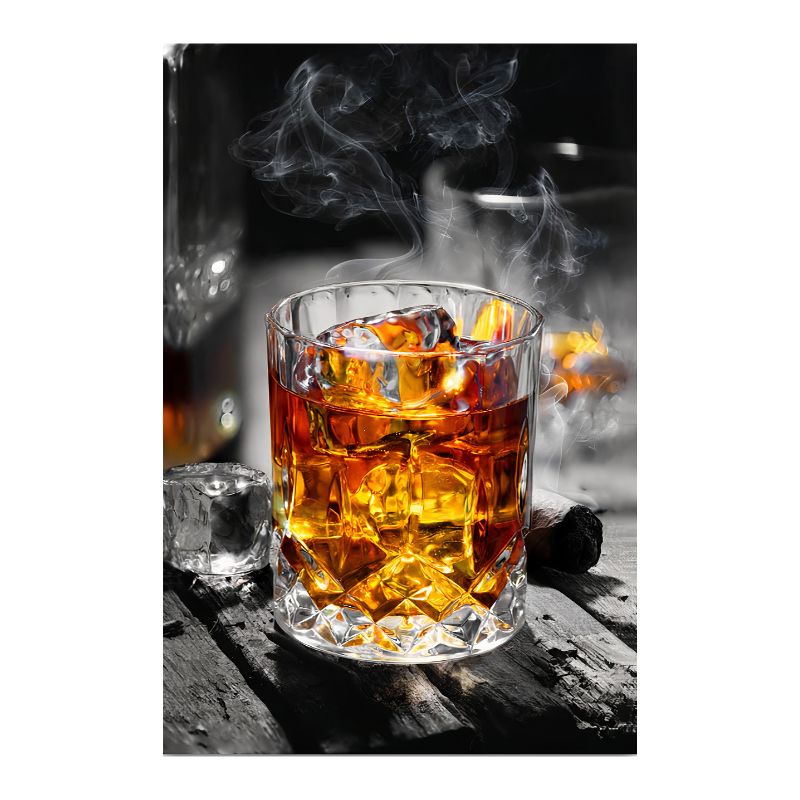 Tableauverredewhisky toile 1