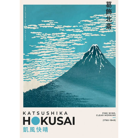 Tableaux Reproductions Modernes Katsushika Hokusai toile 2