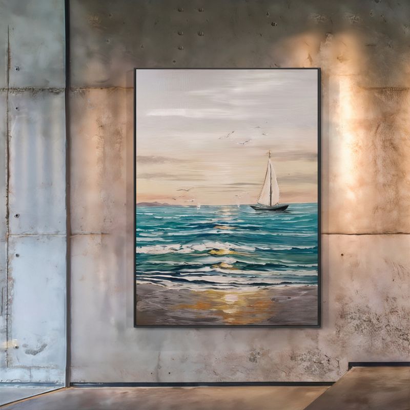 Tableaux Paysages Marins toile cadre