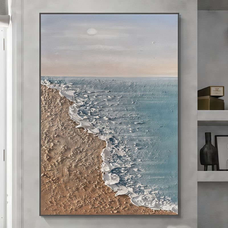 Tableaux Paysages plage cadre