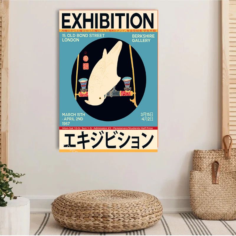 Tableauxd_AffichesJaponaisesModernes salon
