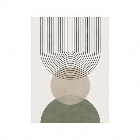 TriptyqueGeometriqueMinimalisteVertetBlanc toile 1