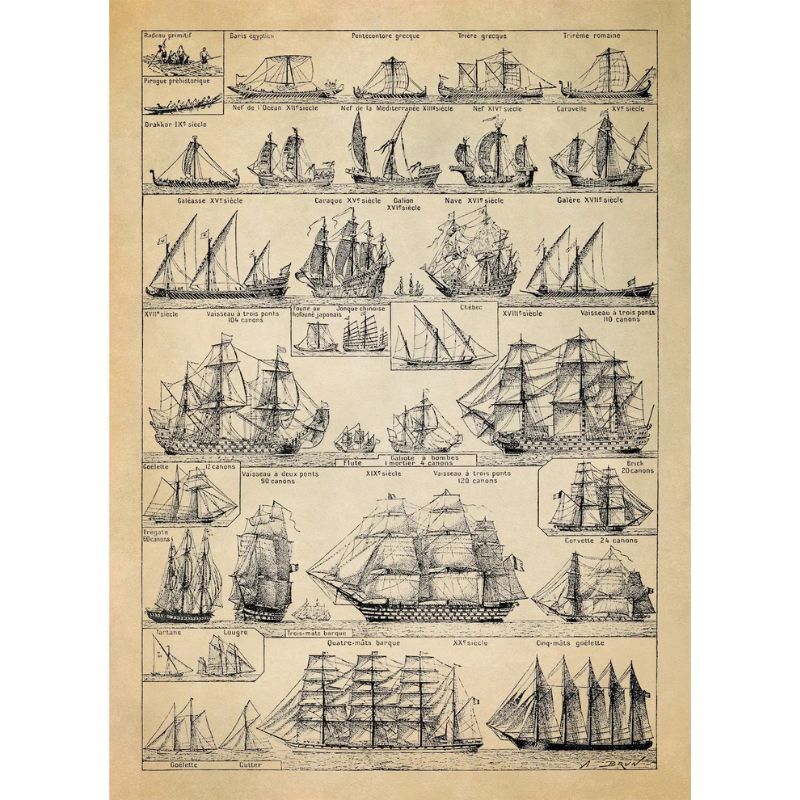 Voilier Navigateur toile 2