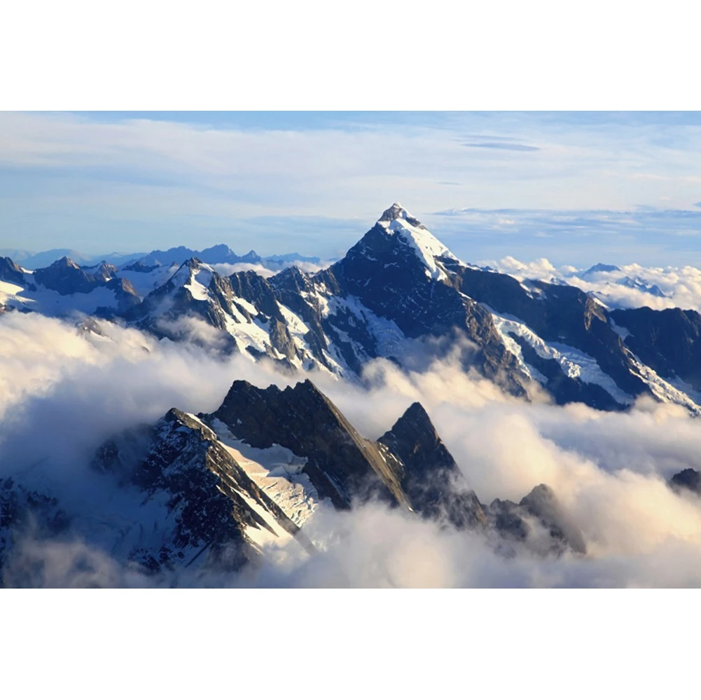 Tableau sommet de montagne toile