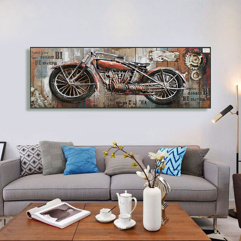 Tableau Moto Vintage cadre