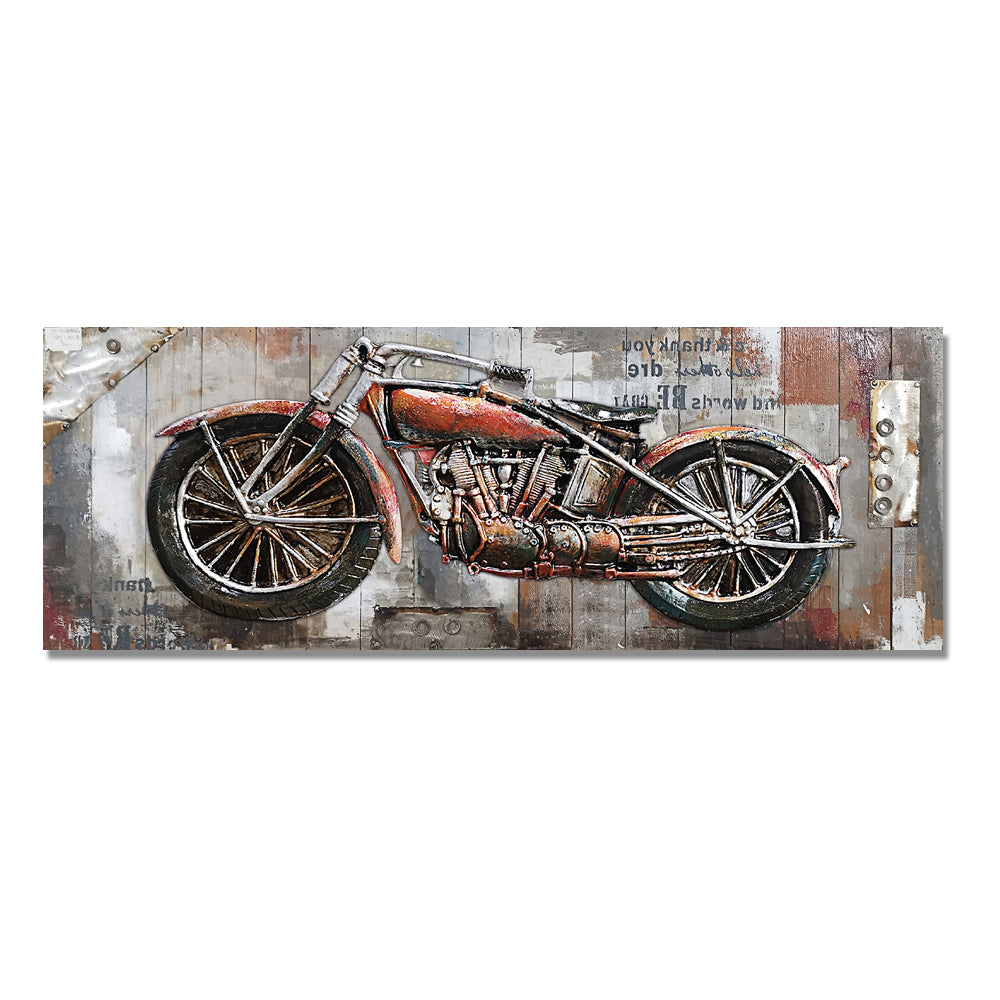 Tableau Moto Vintage toile