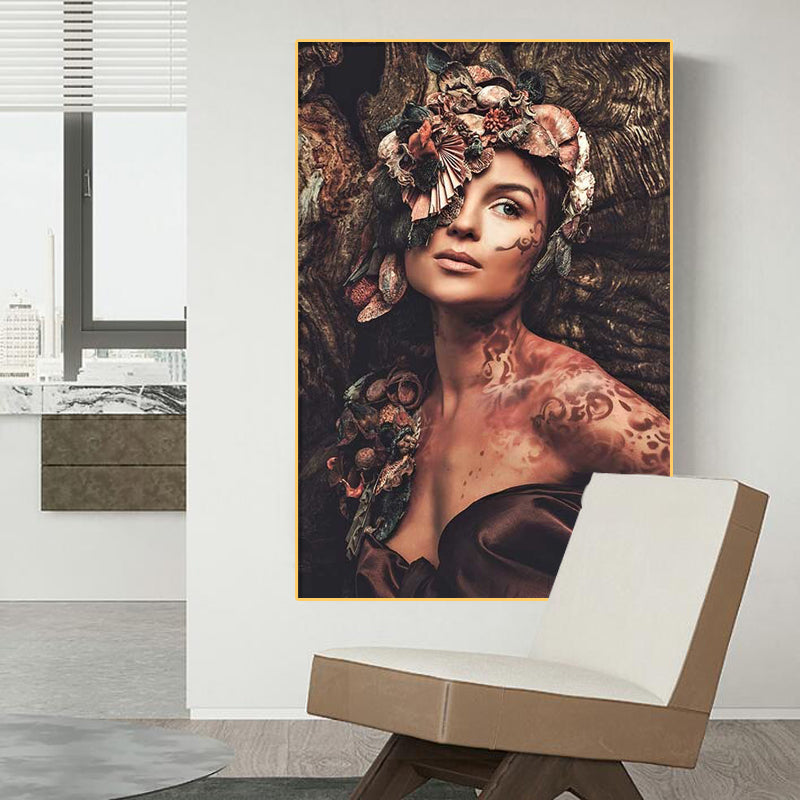 Tableau Femme Coquillage