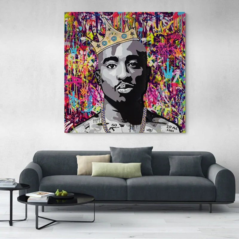 Pop Art Tableau Street Art cadre